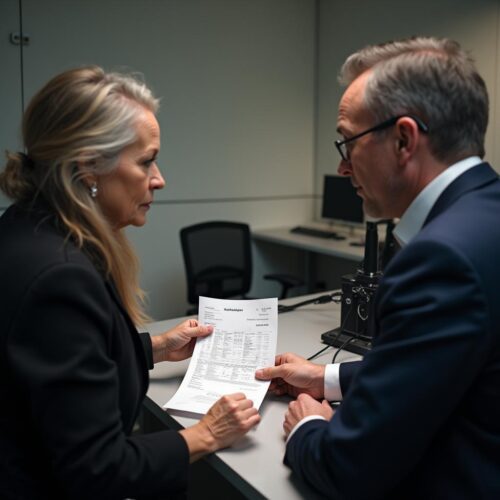 Erbin entsetzt über Rechnung von Erbenermittler. Vertragspartner zeigt Klausel.