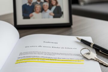 Erbschein für Miterben trotz Hauszuwendung: Testamentsvollstreckeramt abgelehnt