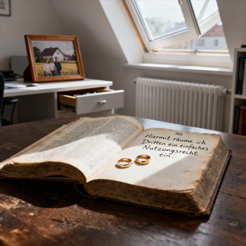 Die Auslegung des handschriftlichen Testaments entscheidet zwischen Nießbrauch (Nutzungsrecht) und Vorerbschaft für die Erben.