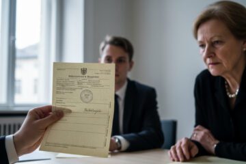 Pflichtteil für Enkel bei Vaterschaftsfeststellung: Registereintrag als Beweis?