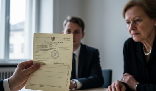 Pflichtteil für Enkel bei Vaterschaftsfeststellung: Registereintrag als Beweis?