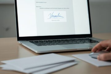 Nachlassverzeichnis per E-Mail formwirksam? Unterschrift, Inhalt und Folgen