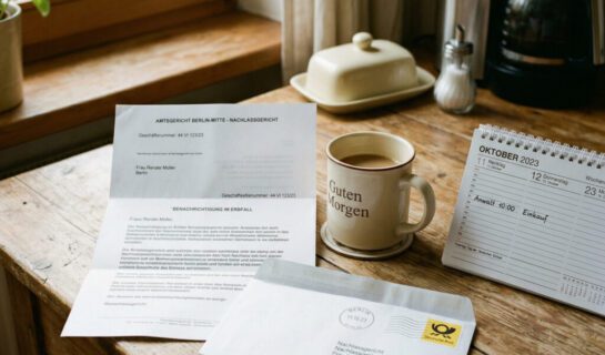 Der Beginn der Ausschlagungsfrist: Ab wann die sechs Wochen für Erben laufen